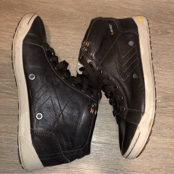 Hi tec mens ortholite leather sneakers size 9.5 - Picture 5 of 8